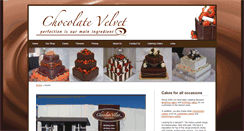 Desktop Screenshot of chocolatevelvet.co.nz